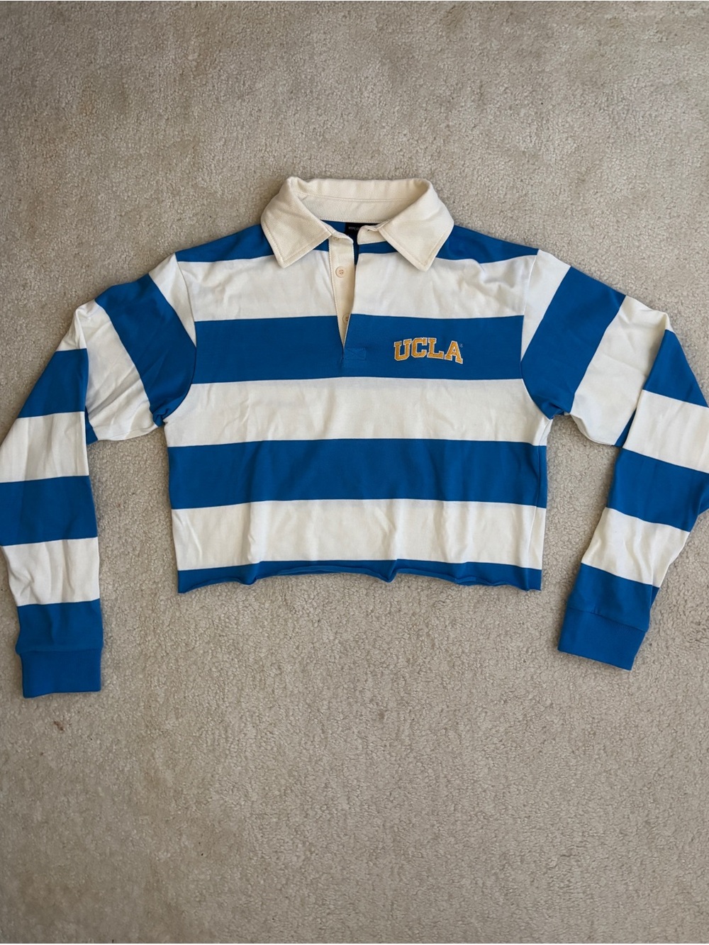 UCLA Hype and Vice Striped Polo